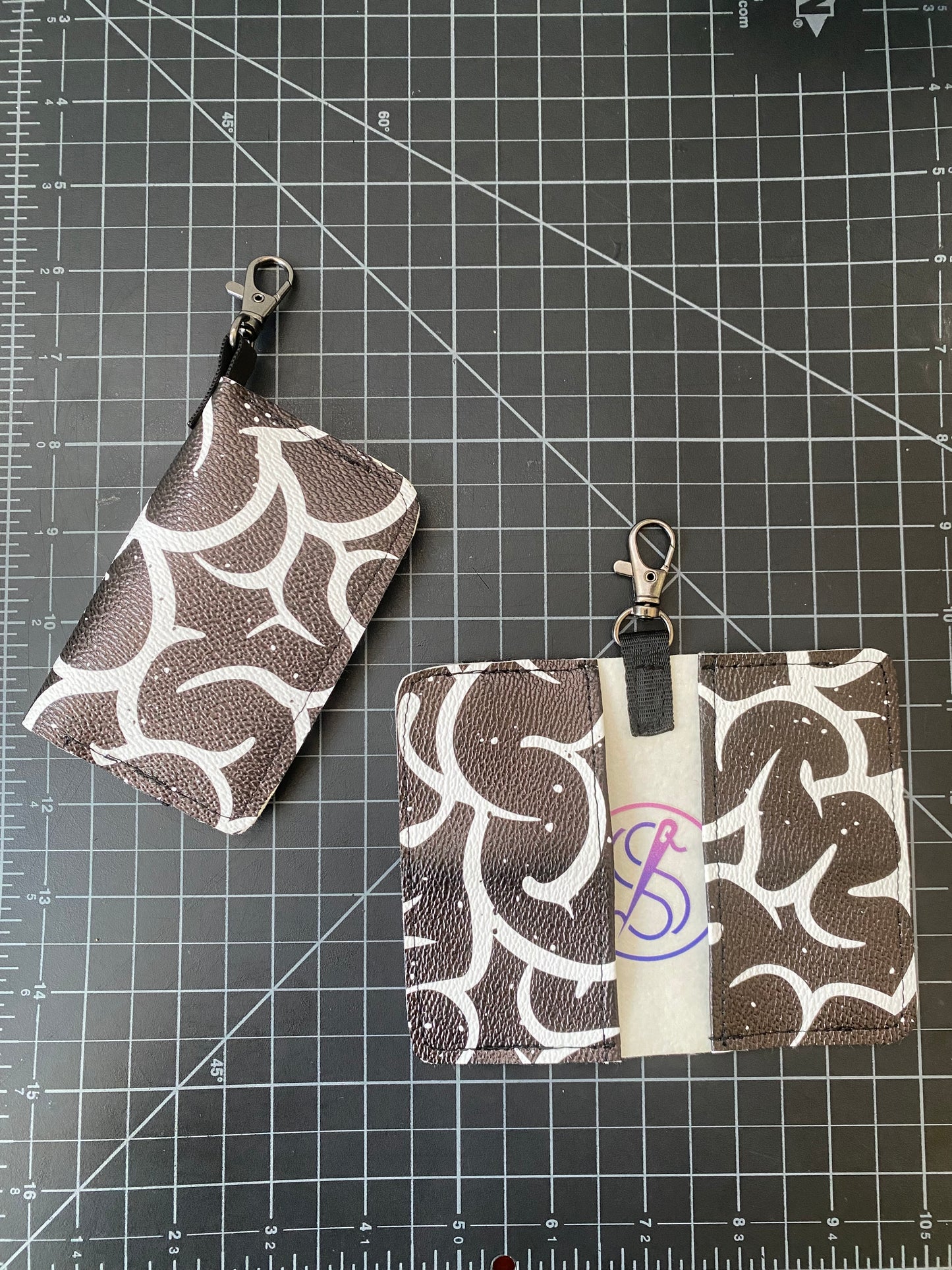Keychain Card Pocket